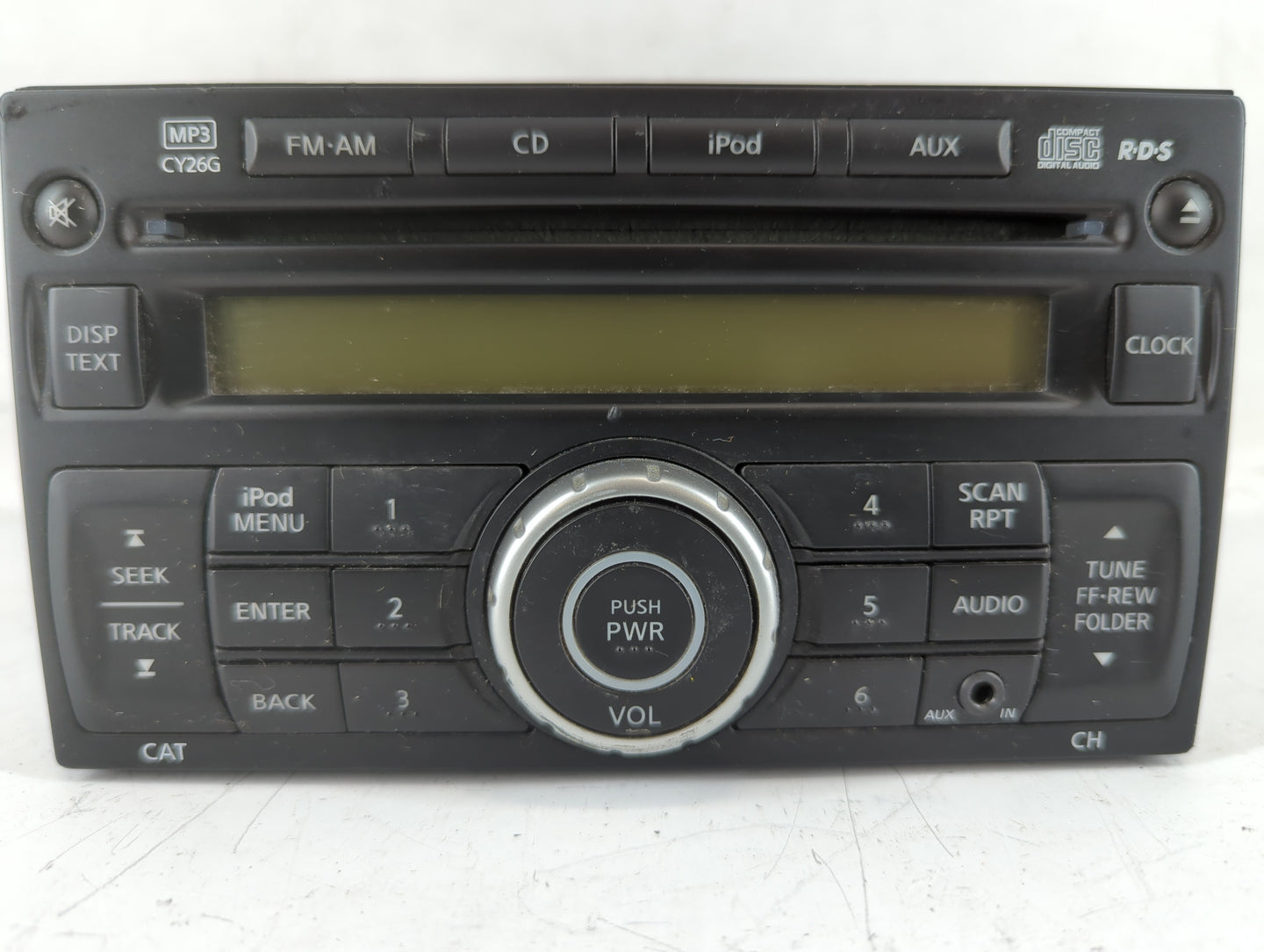 2011-2015 Nissan Rogue Radio AM FM Cd Player Receiver Replacement P/N:28185 1VK1A Fits Fits 2011 2012 2013 2014 2015 OEM Use