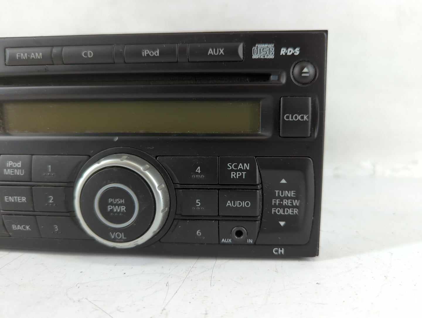 2011-2015 Nissan Rogue Radio AM FM Cd Player Receiver Replacement P/N:28185 1VK1A Fits Fits 2011 2012 2013 2014 2015 OEM Use