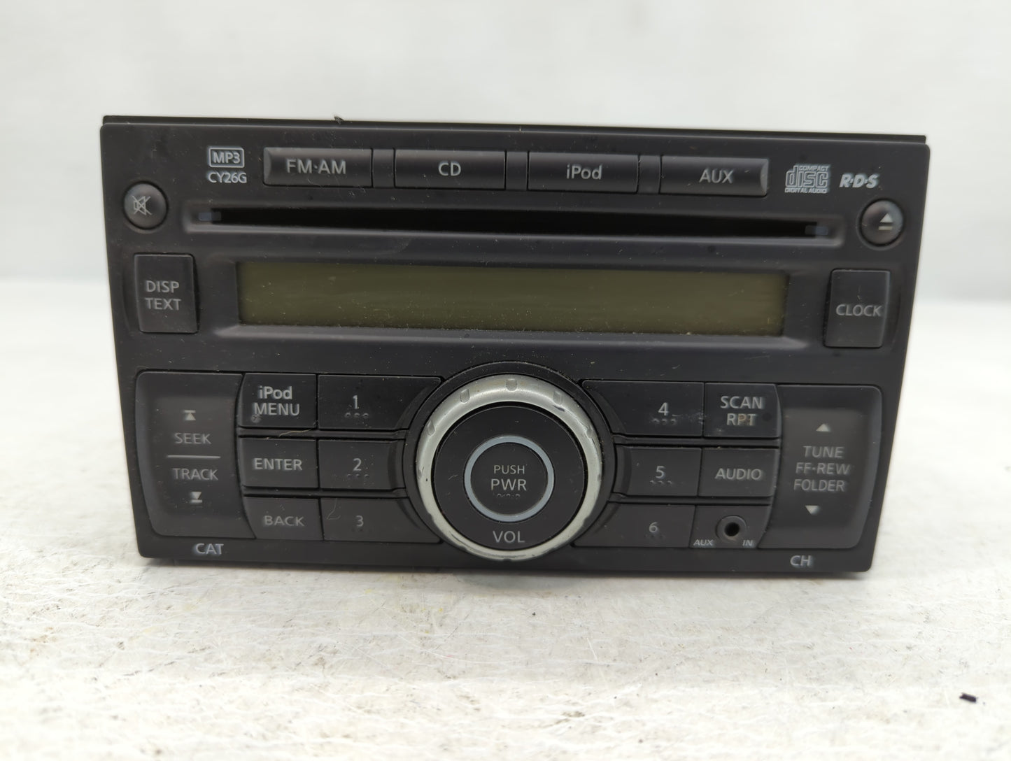 2011-2015 Nissan Rogue Radio AM FM Cd Player Receiver Replacement P/N:28185 1VK1A Fits Fits 2011 2012 2013 2014 2015 OEM Use