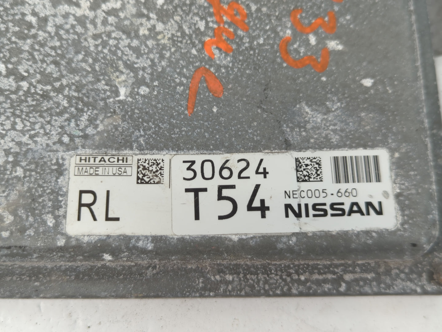 2013-2015 Nissan Rogue PCM Engine Control Computer ECU ECM PCU OEM P/N:NEC005-660 Fits Fits 2013 2014 2015 OEM Used Auto Par