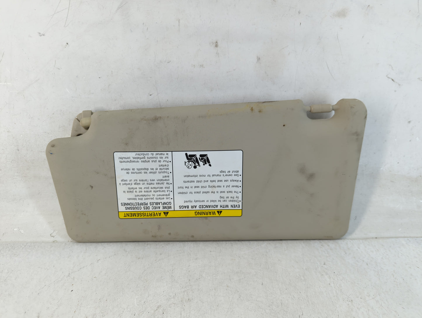 2008-2015 Nissan Rogue Sun Visor Shade Replacement Passenger Right Mirror Fits Fits 2008 2009 2010 2011 2012 2013 2014 2015 