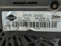 2011-2015 Nissan Rogue Alternator Replacement Generator Charging Assembly Engine OEM P/N:23100 JA02C Fits OEM Used Auto Part