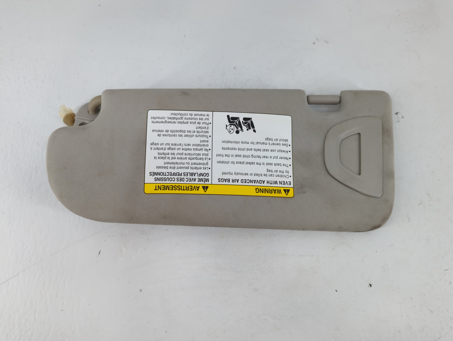 2014-2017 Nissan Rogue Sun Visor Shade Replacement Passenger Right Mirror Fits Fits 2014 2015 2016 2017 OEM Used Auto Parts 