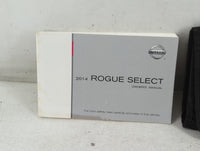2014 Nissan Rogue Select Owners Manual Book Guide P/N:OM14E00S35U0 OEM Used Auto Parts - Oemusedautoparts1.com