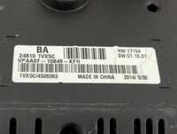 2014 Nissan Rogue Select Instrument Cluster Speedometer Gauges P/N:VPAASF-10849-KFH 24810 1VX5C Fits OEM Used Auto Parts - O