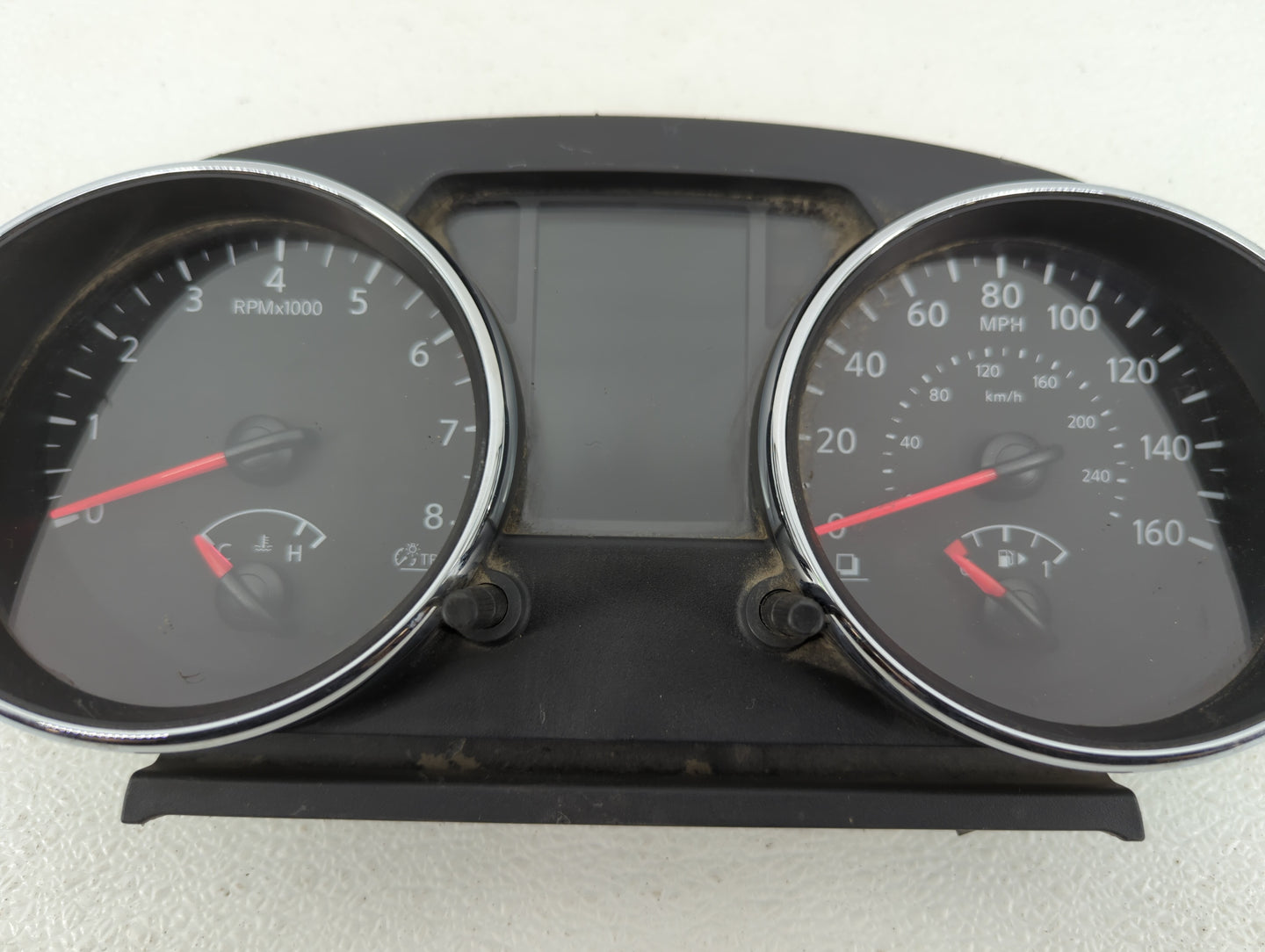 2014 Nissan Rogue Select Instrument Cluster Speedometer Gauges P/N:24810 1VX0A 24810 1VX5C, 24810 1VX5A Fits Fits 2012 2013 