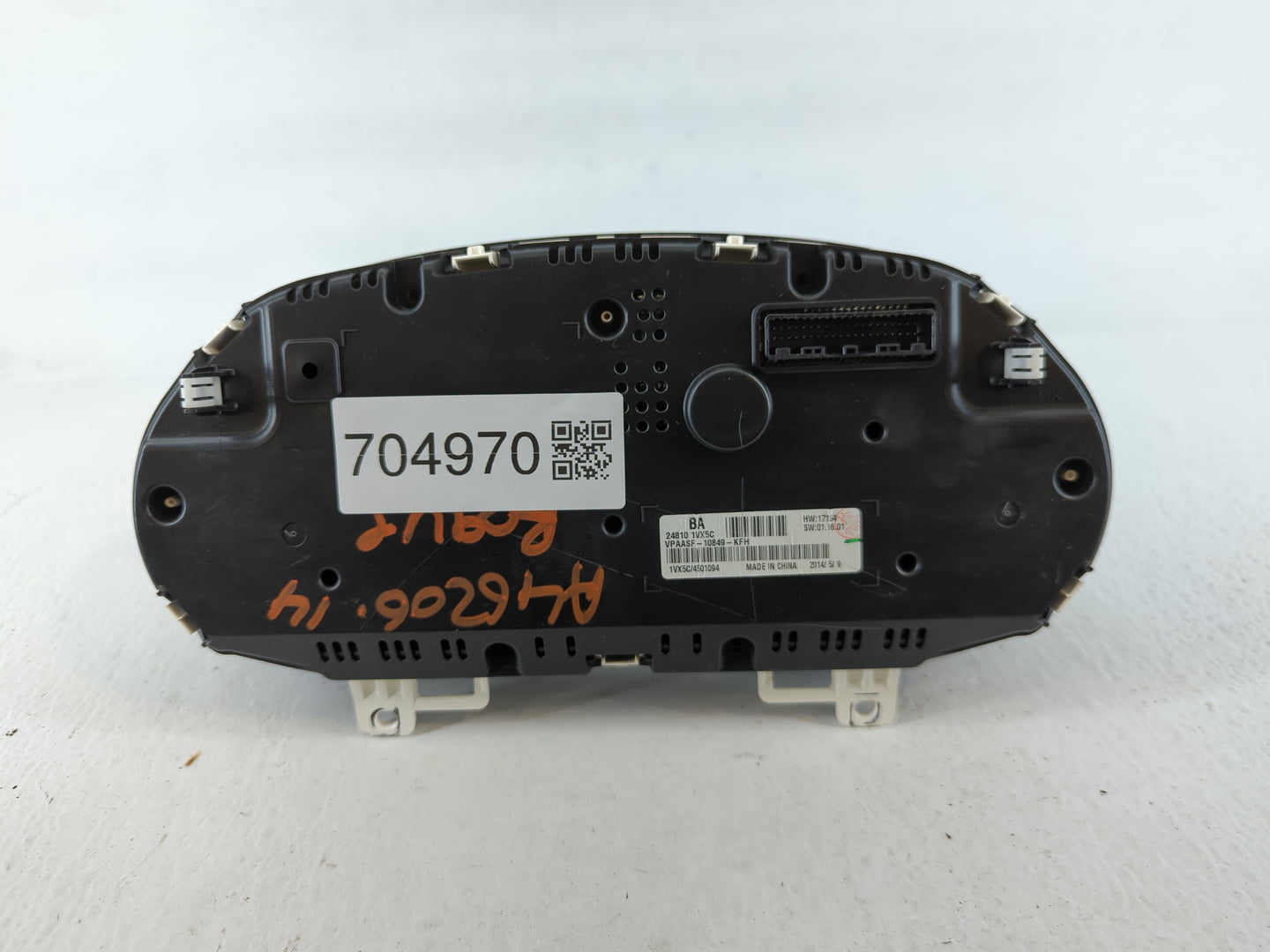 2014 Nissan Rogue Select Instrument Cluster Speedometer Gauges P/N:VPAASF-10849-KFH 24810 1VX5C Miles: Fits Fits 2012 2013 2