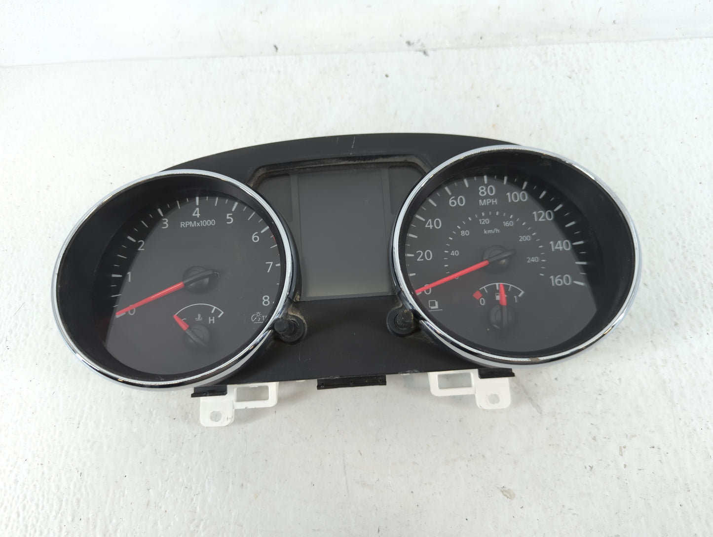 2014 Nissan Rogue Select Instrument Cluster Speedometer Gauges P/N:24810 1VX5C Fits OEM Used Auto Parts - Oemusedautoparts1.