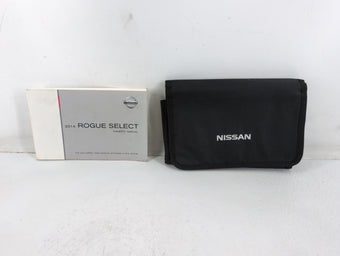 compare product 2014 Nissan Rogue Select Owners Manual Book Guide P/N:T00UM-JM06D OEM Used Auto Parts
