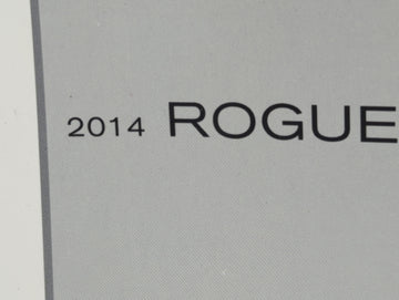 2014 Nissan Rogue Select Owners Manual Book Guide OEM Used Auto Parts