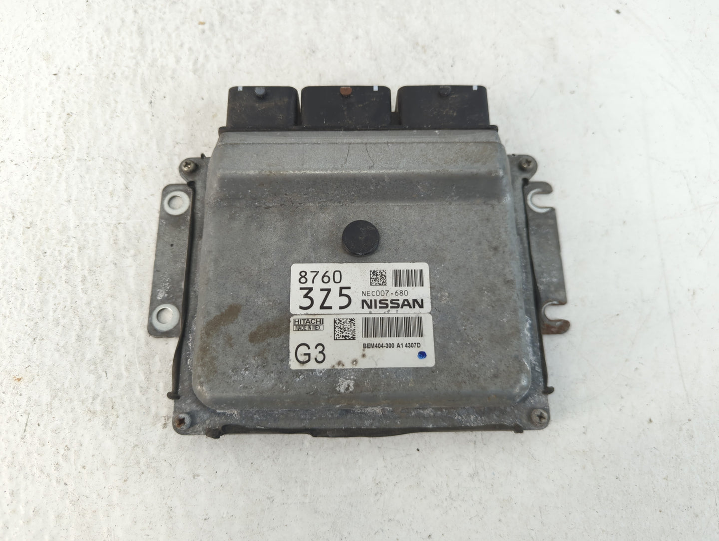 2013-2015 Nissan Sentra PCM Engine Control Computer ECU ECM PCU OEM P/N:NEC007-680 Fits Fits 2013 2014 2015 OEM Used Auto Pa