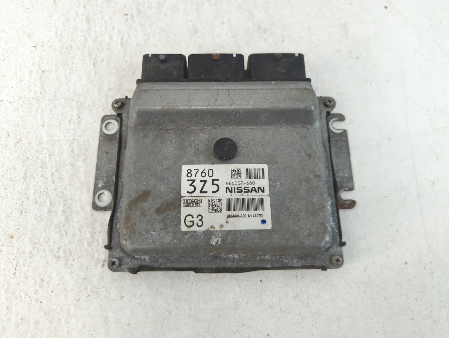 2013-2015 Nissan Sentra PCM Engine Control Computer ECU ECM PCU OEM P/N:NEC007-680 Fits Fits 2013 2014 2015 OEM Used Auto Pa