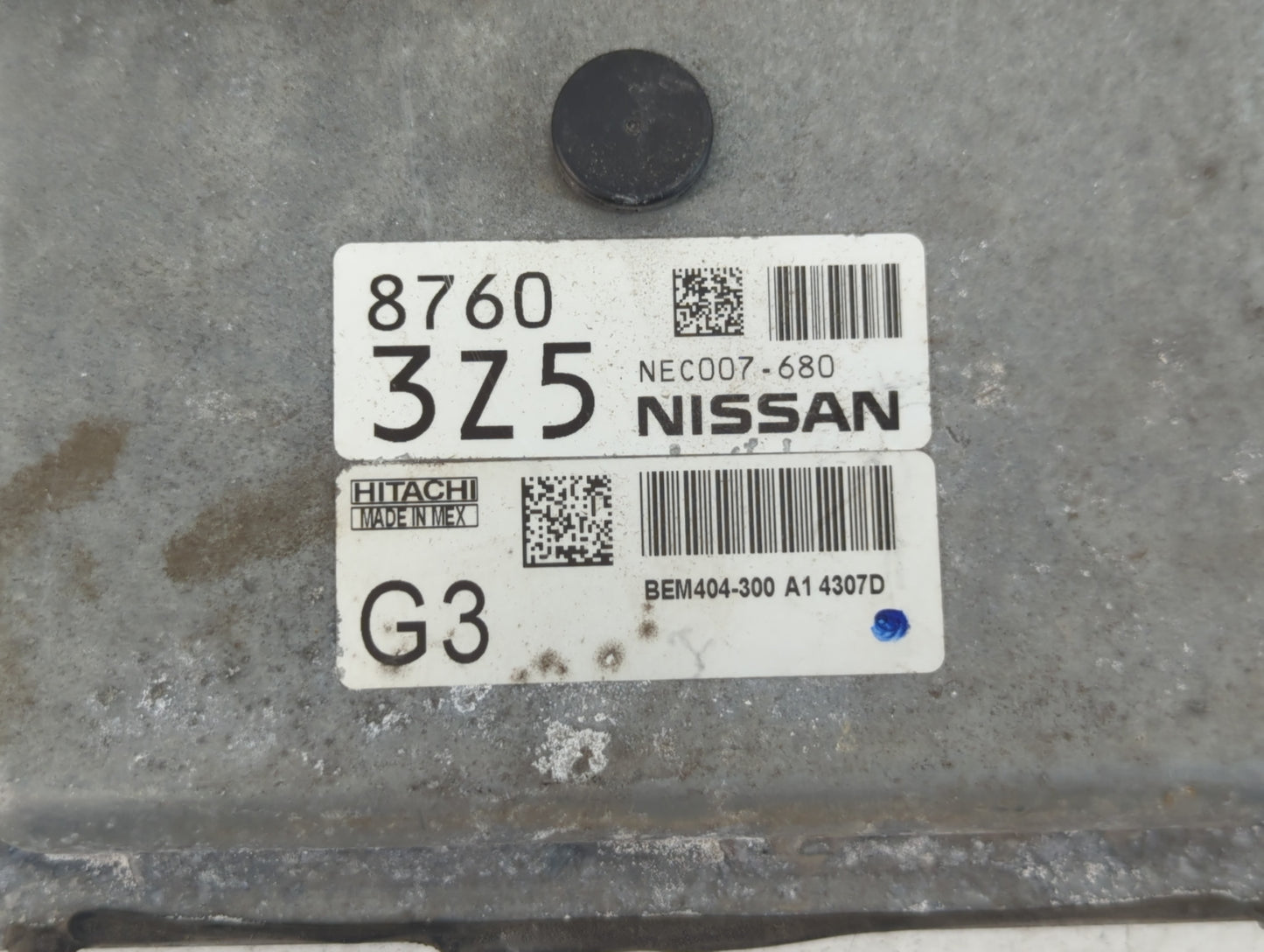 2013-2015 Nissan Sentra PCM Engine Control Computer ECU ECM PCU OEM P/N:NEC007-680 Fits Fits 2013 2014 2015 OEM Used Auto Pa