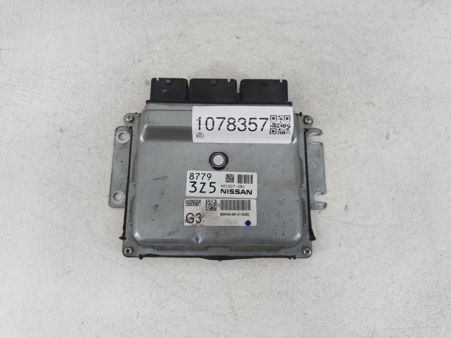 2013-2015 Nissan Sentra PCM Engine Control Computer ECU ECM PCU OEM P/N:NEC007-680 Fits Fits 2013 2014 2015 OEM Used Auto Pa