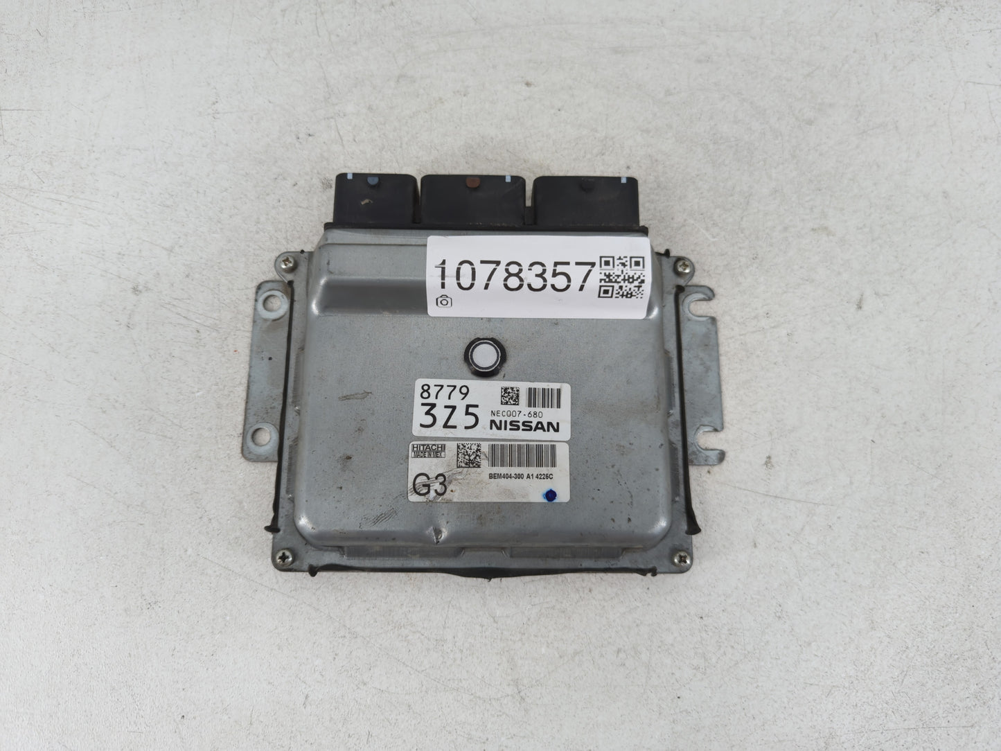 2013-2015 Nissan Sentra PCM Engine Control Computer ECU ECM PCU OEM P/N:NEC007-680 Fits Fits 2013 2014 2015 OEM Used Auto Pa