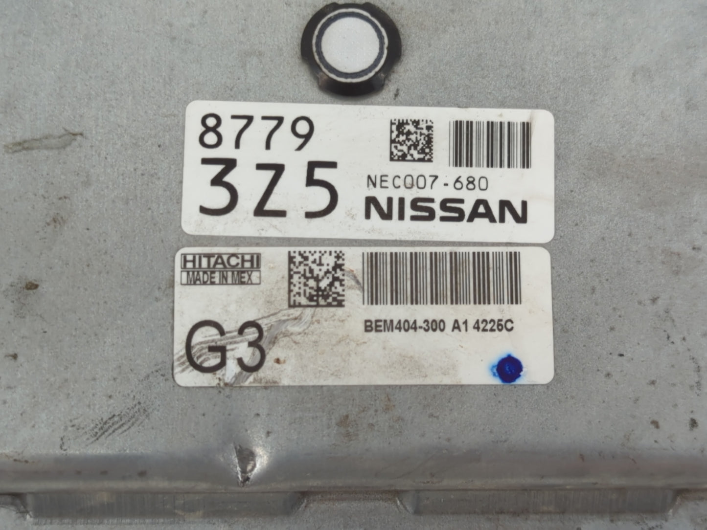2013-2015 Nissan Sentra PCM Engine Control Computer ECU ECM PCU OEM P/N:NEC007-680 Fits Fits 2013 2014 2015 OEM Used Auto Pa