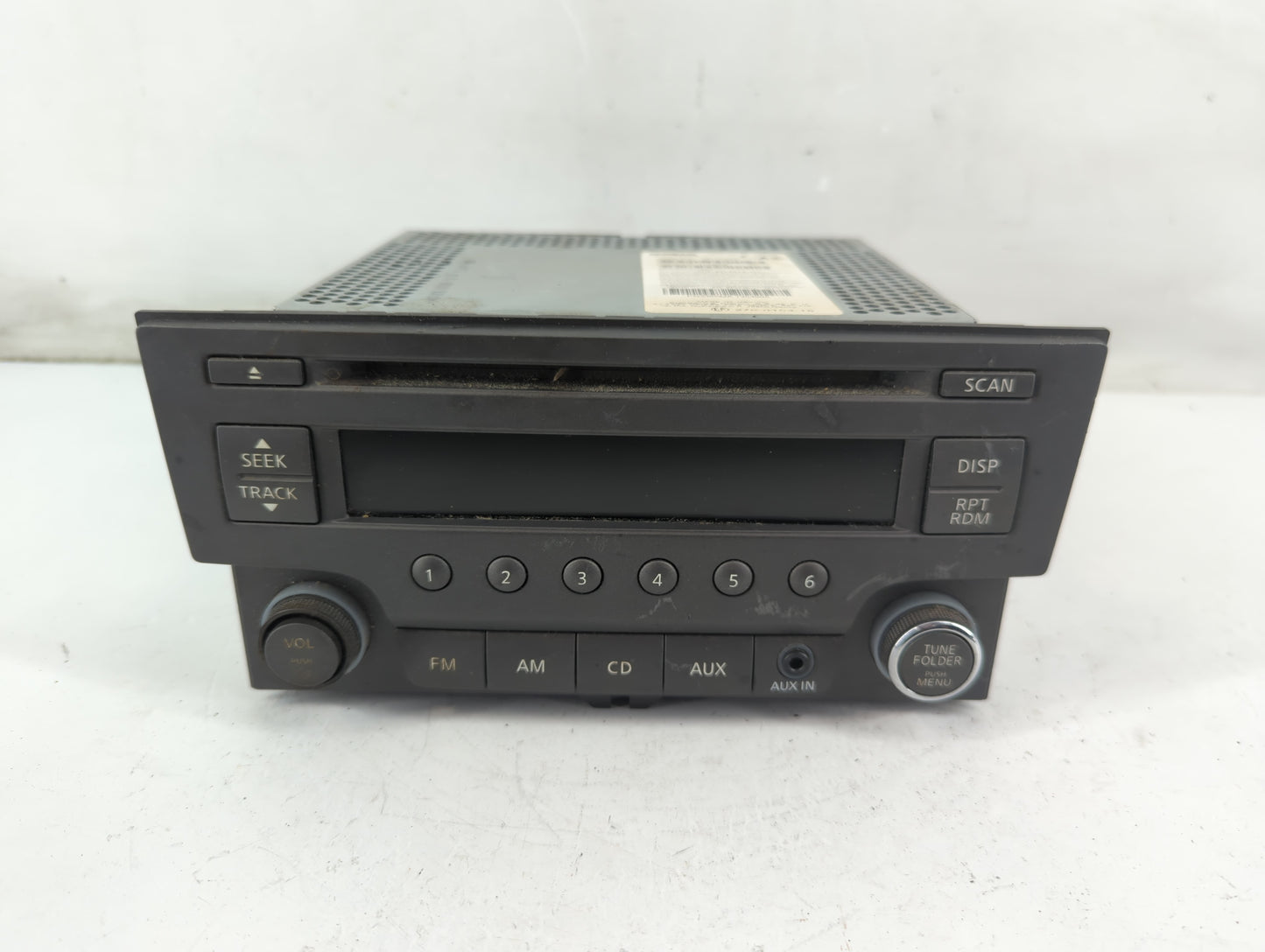2013-2014 Nissan Sentra Radio AM FM Cd Player Receiver Replacement P/N:28185 3RA2A Fits Fits 2013 2014 OEM Used Auto Parts -
