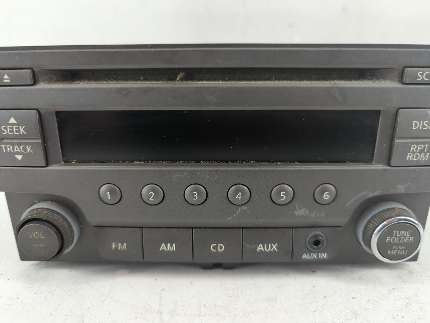2013-2014 Nissan Sentra Radio AM FM Cd Player Receiver Replacement P/N:28185 3RA2A Fits Fits 2013 2014 OEM Used Auto Parts -