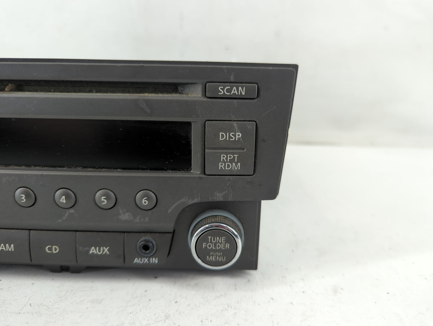 2013-2014 Nissan Sentra Radio AM FM Cd Player Receiver Replacement P/N:28185 3RA2A Fits Fits 2013 2014 OEM Used Auto Parts -