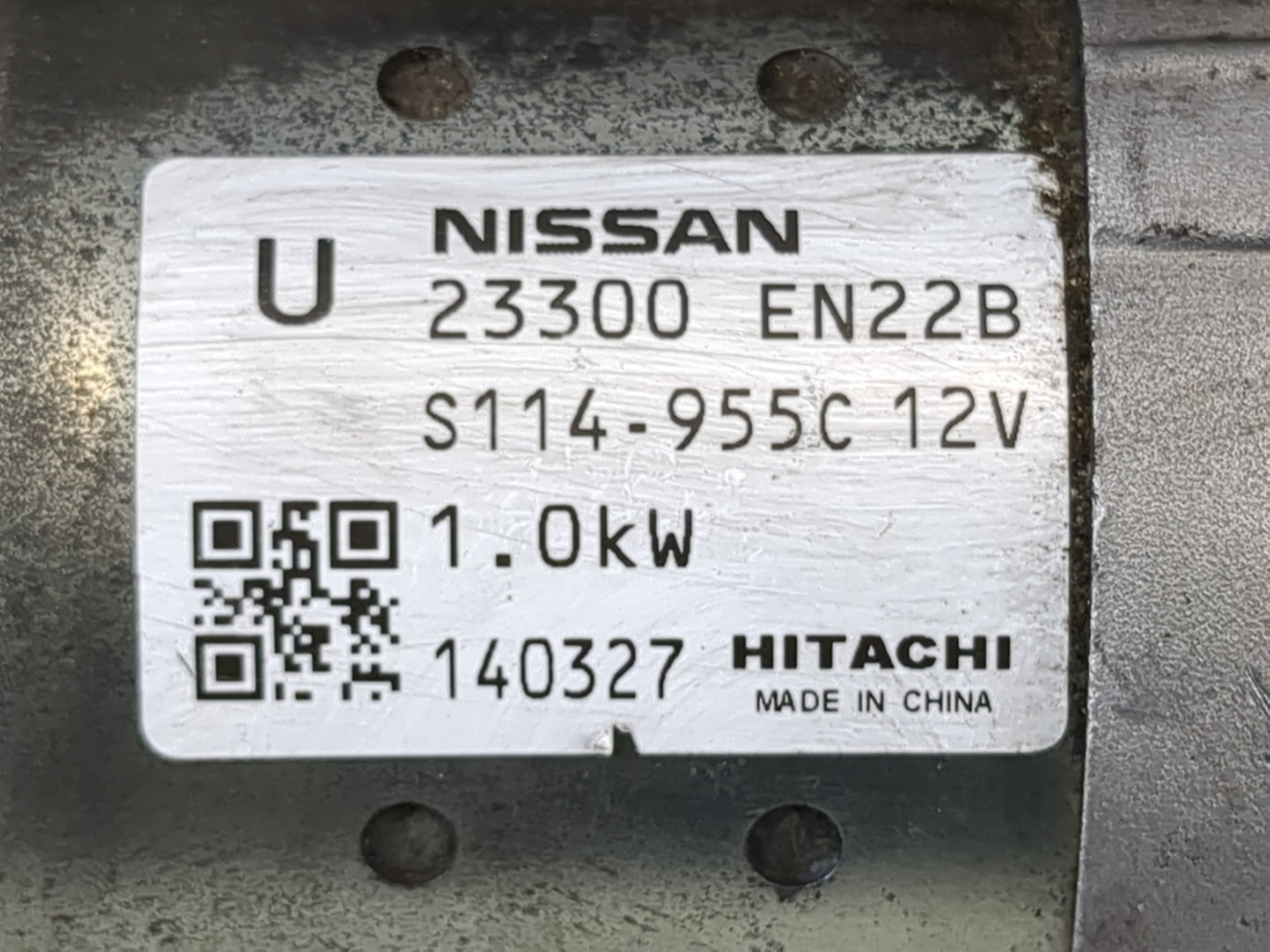 2013-2019 Nissan Sentra Car Starter Motor Solenoid OEM P/N:23300 EN22B Fits Fits 2013 2014 2015 2016 2017 2018 2019 2020 OEM