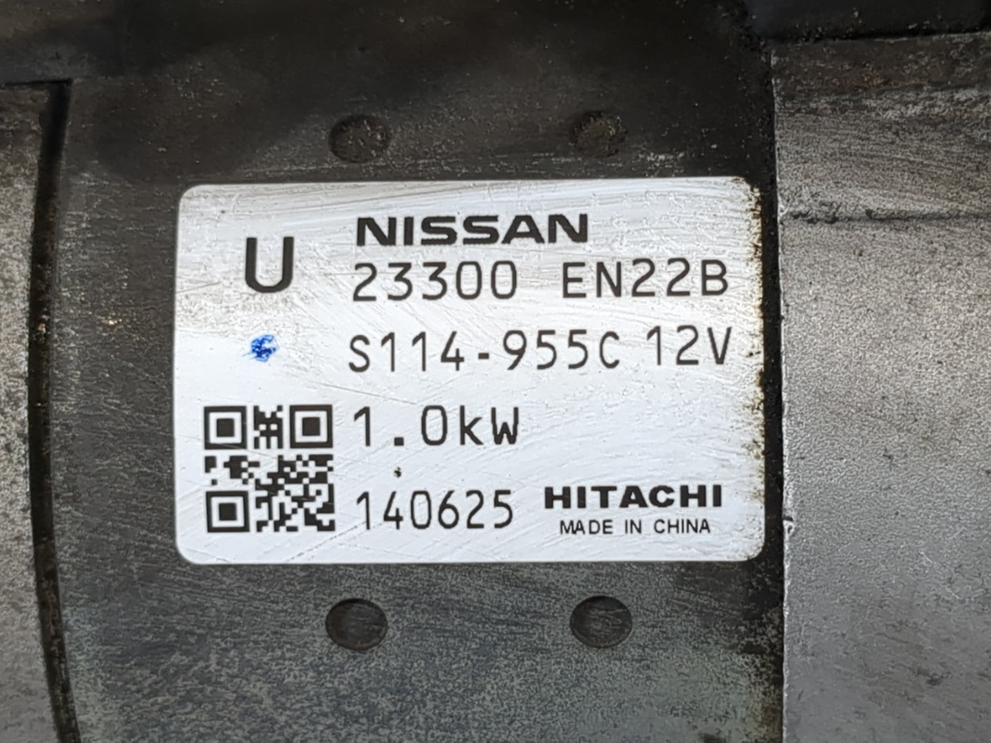 2013-2019 Nissan Sentra Car Starter Motor Solenoid OEM P/N:23300 EN22B Fits Fits 2013 2014 2015 2016 2017 2018 2019 2020 OEM