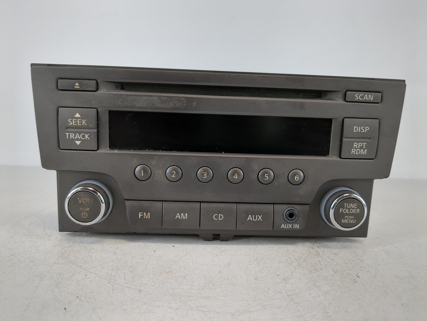 2013-2014 Nissan Sentra Radio AM FM Cd Player Receiver Replacement P/N:28185 3RA2A Fits Fits 2013 2014 OEM Used Auto Parts -