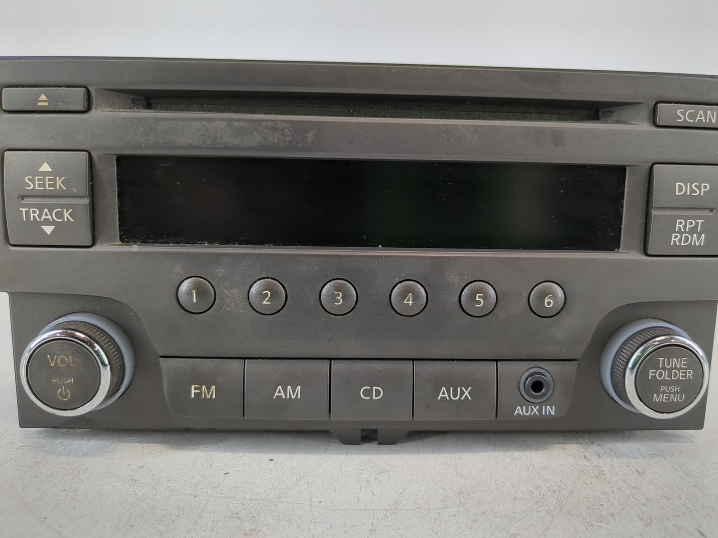 2013-2014 Nissan Sentra Radio AM FM Cd Player Receiver Replacement P/N:28185 3RA2A Fits Fits 2013 2014 OEM Used Auto Parts -
