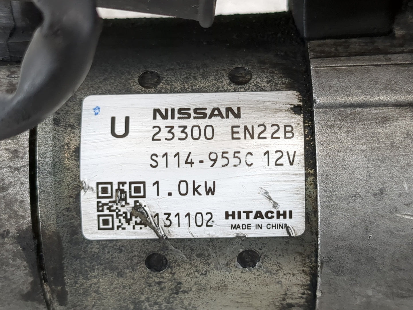 2013-2019 Nissan Sentra Car Starter Motor Solenoid OEM P/N:23300 EN22B Fits Fits 2013 2014 2015 2016 2017 2018 2019 2020 OEM