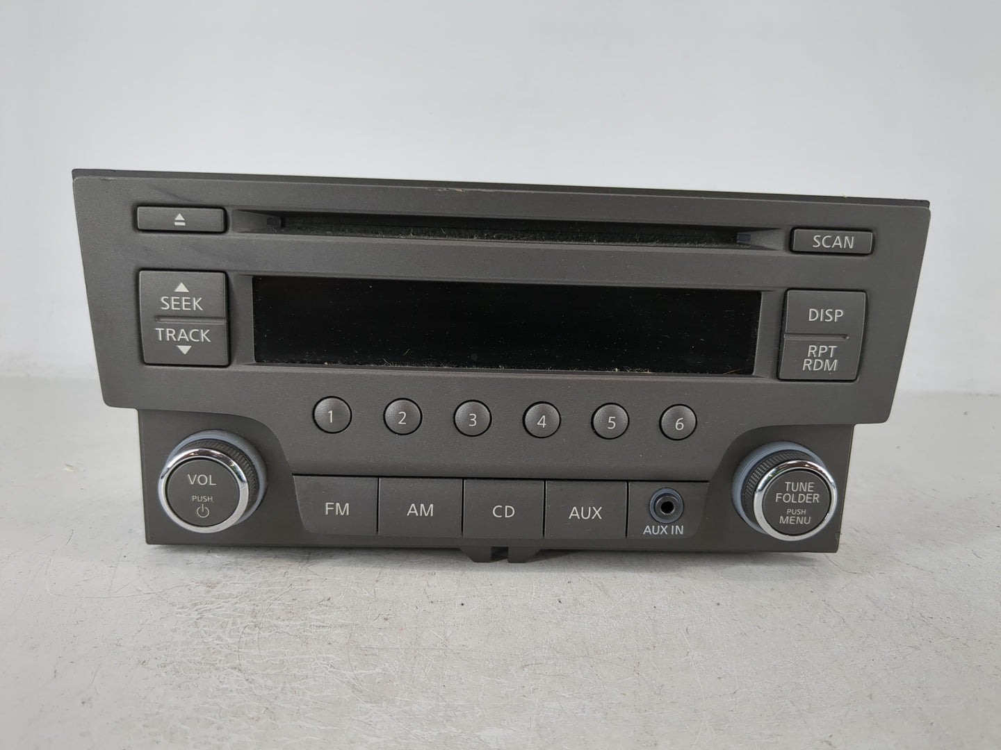 2013-2014 Nissan Sentra Radio AM FM Cd Player Receiver Replacement P/N:28185 3RA2A Fits Fits 2013 2014 OEM Used Auto Parts -