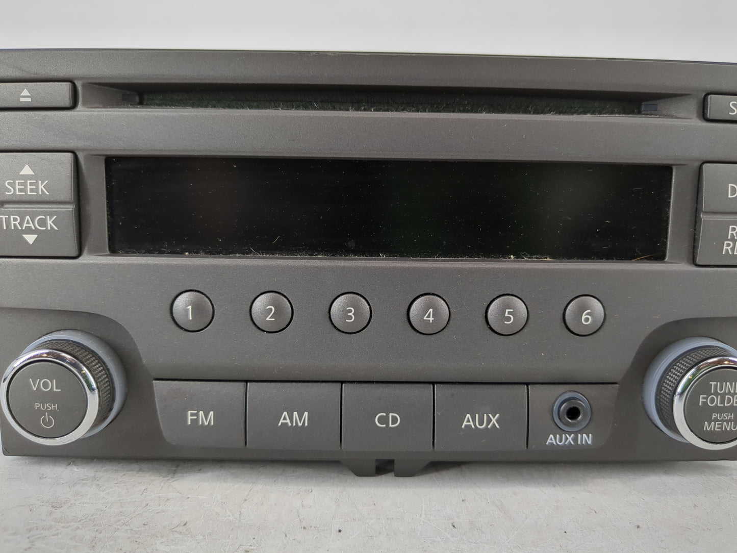 2013-2014 Nissan Sentra Radio AM FM Cd Player Receiver Replacement P/N:28185 3RA2A Fits Fits 2013 2014 OEM Used Auto Parts -