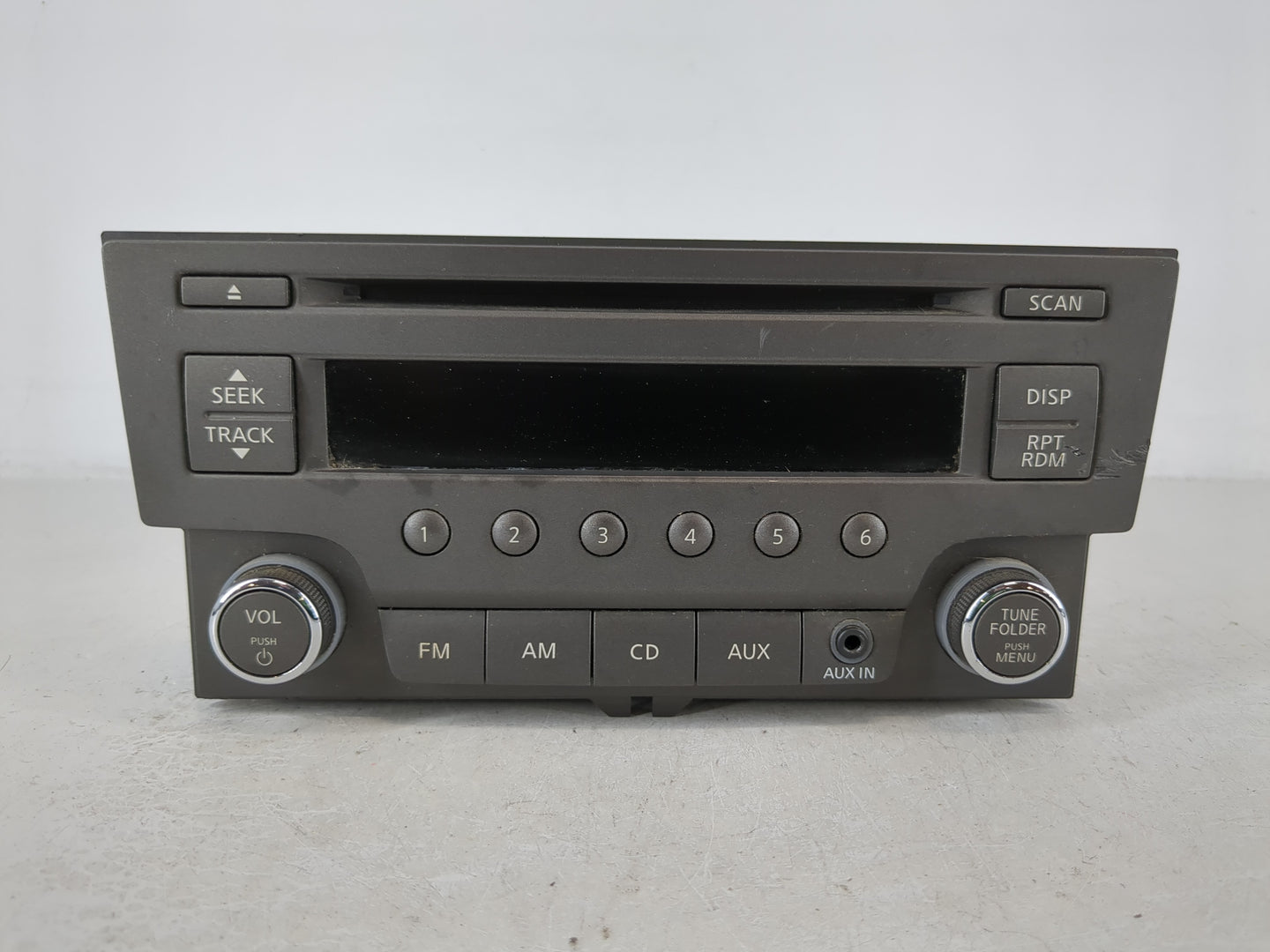 2013-2014 Nissan Sentra Radio AM FM Cd Player Receiver Replacement P/N:28185 3RA2A Fits Fits 2013 2014 OEM Used Auto Parts -
