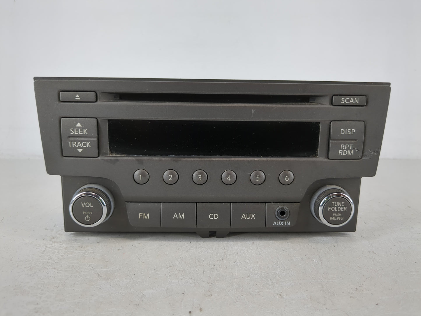 2013-2014 Nissan Sentra Radio AM FM Cd Player Receiver Replacement P/N:28185 3RA2A Fits Fits 2013 2014 OEM Used Auto Parts -