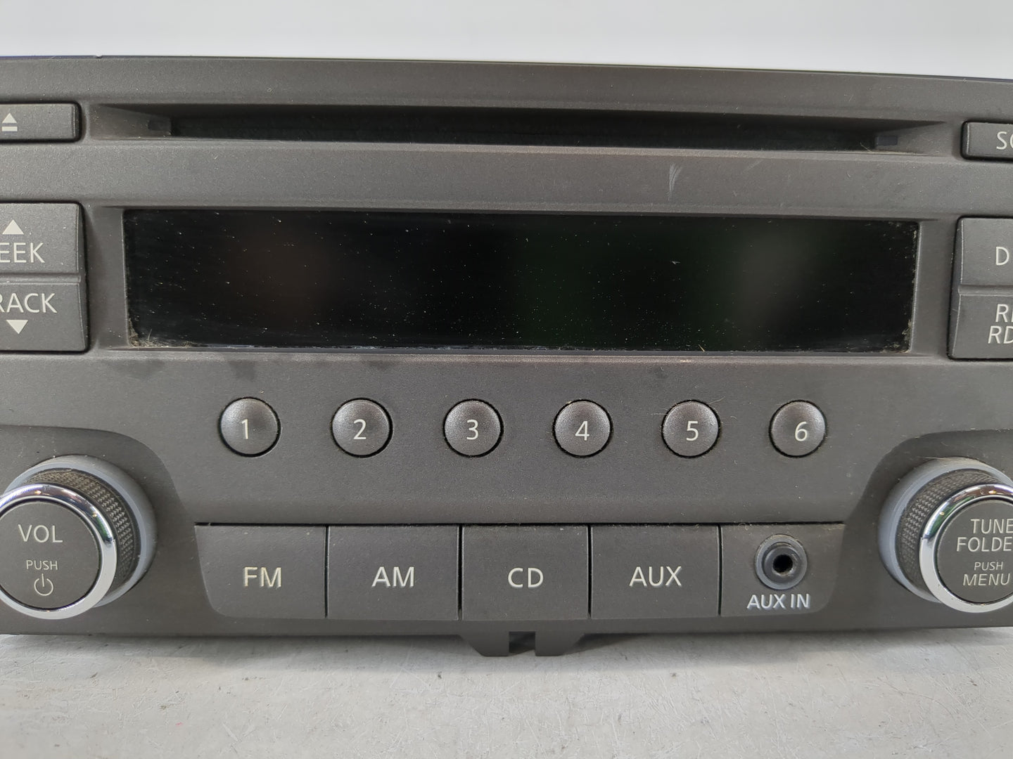 2013-2014 Nissan Sentra Radio AM FM Cd Player Receiver Replacement P/N:28185 3RA2A Fits Fits 2013 2014 OEM Used Auto Parts -