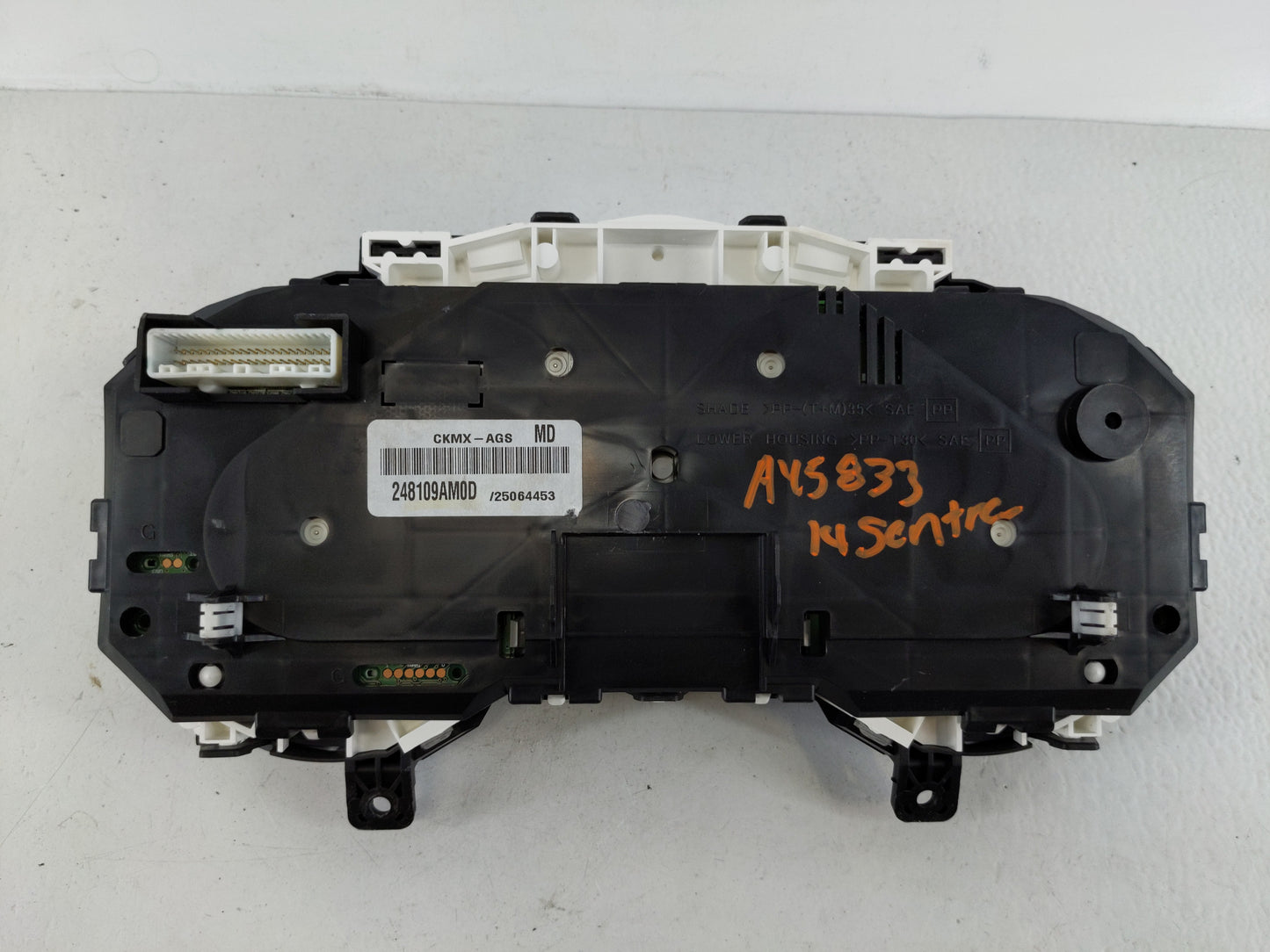 2014-2015 Nissan Sentra Instrument Cluster Speedometer Gauges P/N:248109AM0D Fits Fits 2014 2015 OEM Used Auto Parts - Oemus