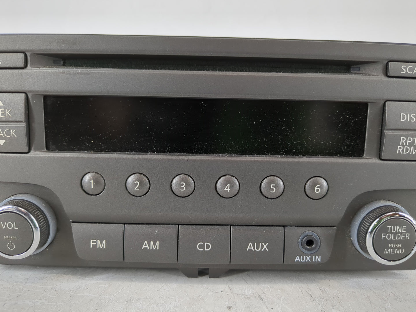 2013-2014 Nissan Sentra Radio AM FM Cd Player Receiver Replacement P/N:28185 3RA2A Fits Fits 2013 2014 OEM Used Auto Parts -