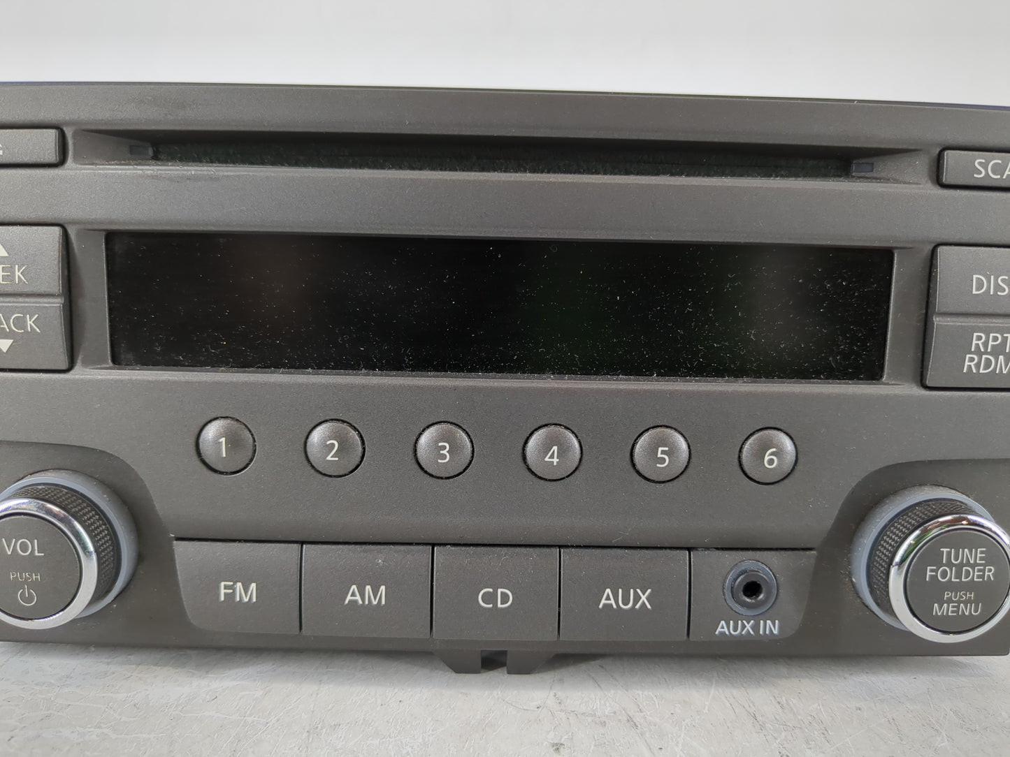 2013-2014 Nissan Sentra Radio AM FM Cd Player Receiver Replacement P/N:28185 3RA2A Fits Fits 2013 2014 OEM Used Auto Parts -