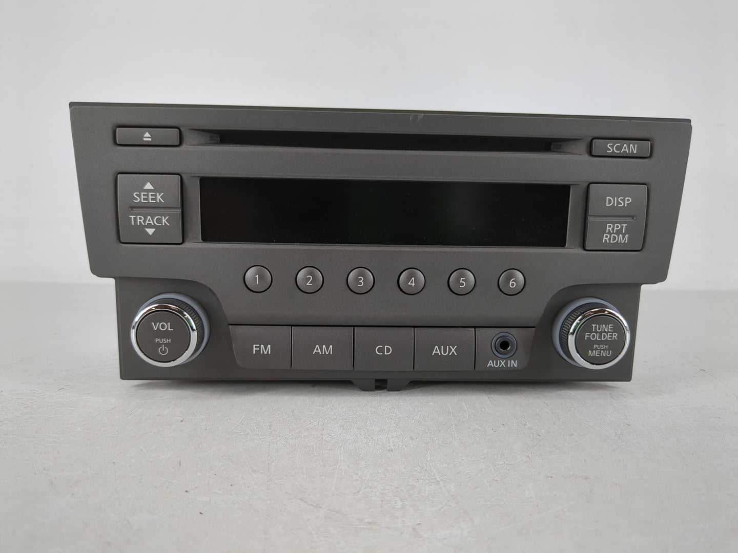 2013-2014 Nissan Sentra Radio AM FM Cd Player Receiver Replacement P/N:28185 3RA2A Fits Fits 2013 2014 OEM Used Auto Parts -