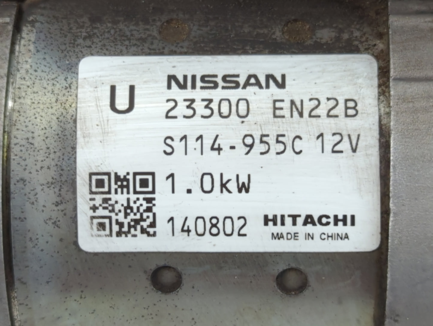 2013-2019 Nissan Sentra Car Starter Motor Solenoid OEM P/N:23300 EN22B Fits Fits 2013 2014 2015 2016 2017 2018 2019 2020 OEM