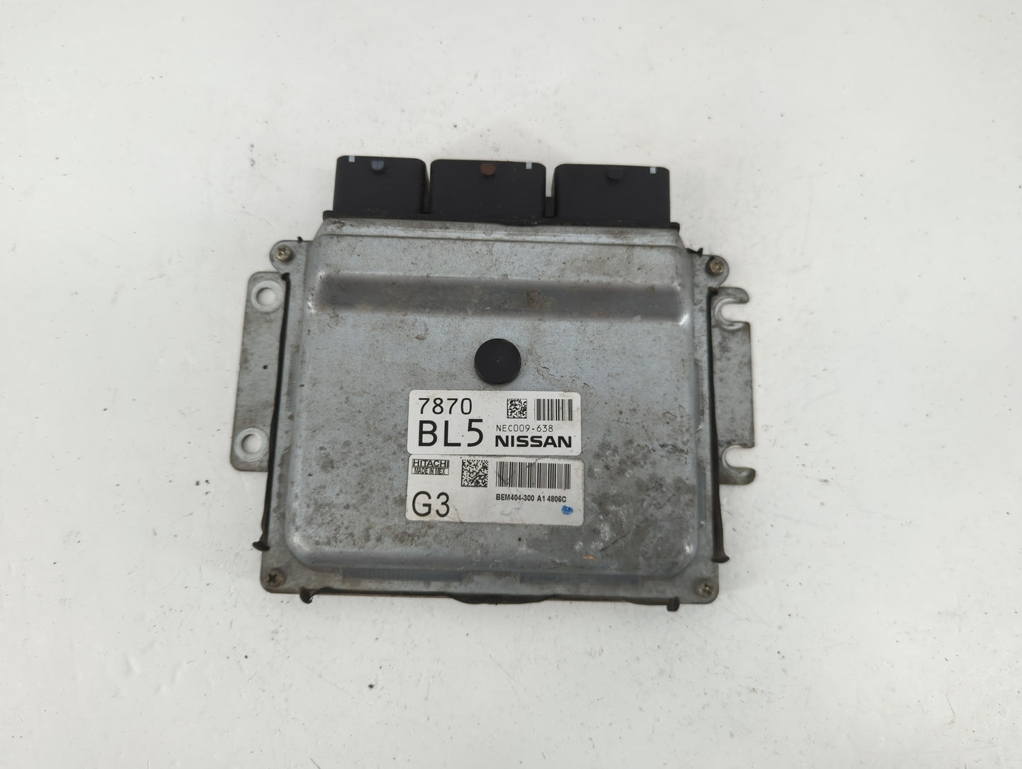 2013-2015 Nissan Sentra PCM Engine Control Computer ECU ECM PCU OEM P/N:NEC009-638 Fits Fits 2013 2014 2015 OEM Used Auto Pa