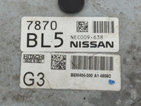 2013-2015 Nissan Sentra PCM Engine Control Computer ECU ECM PCU OEM P/N:NEC009-638 Fits Fits 2013 2014 2015 OEM Used Auto Pa