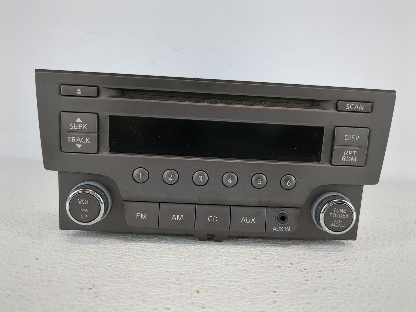 2013-2014 Nissan Sentra Radio AM FM Cd Player Receiver Replacement P/N:28185 3RA2A Fits Fits 2013 2014 OEM Used Auto Parts -