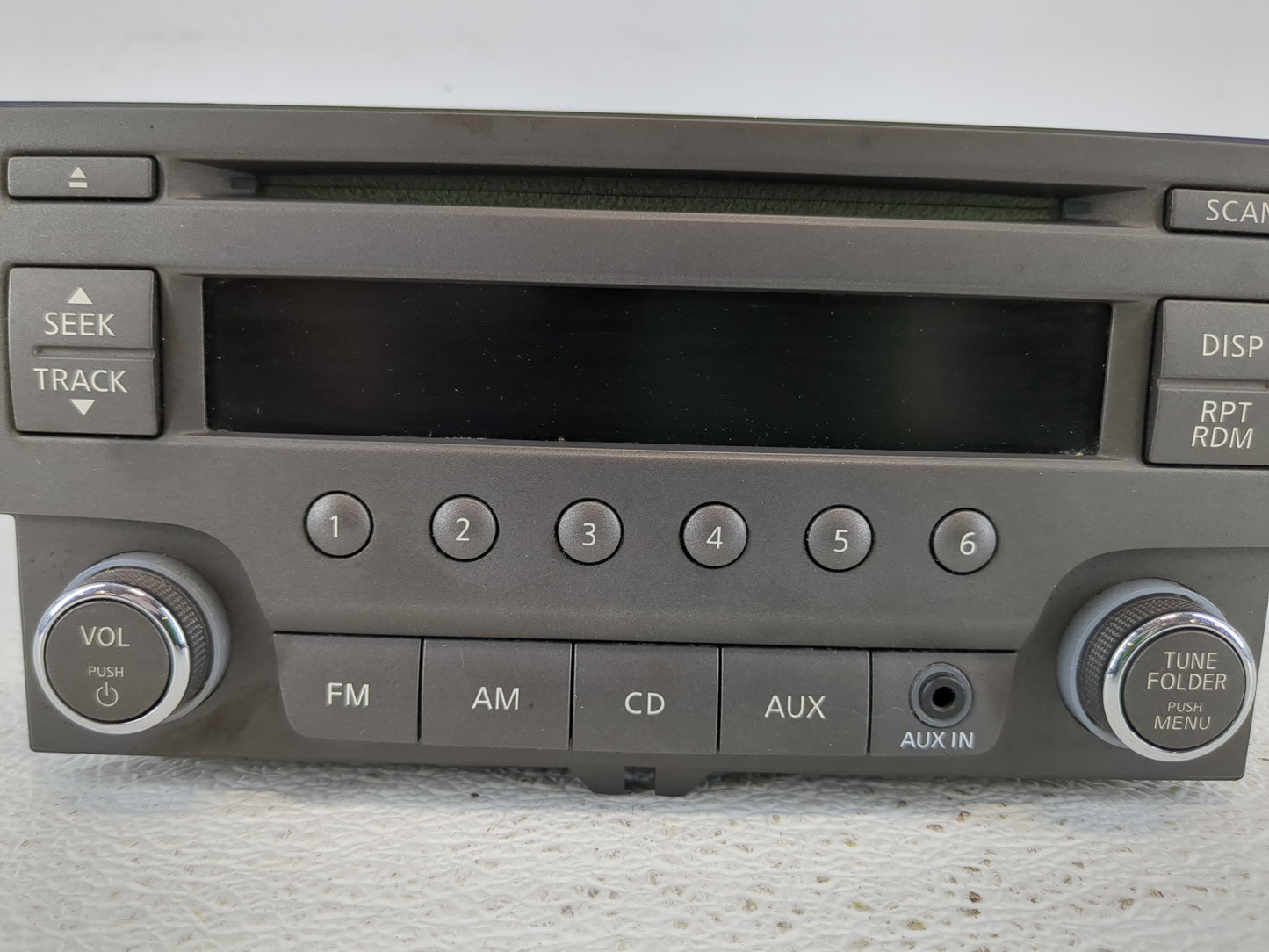 2013-2014 Nissan Sentra Radio AM FM Cd Player Receiver Replacement P/N:28185 3RA2A Fits Fits 2013 2014 OEM Used Auto Parts -