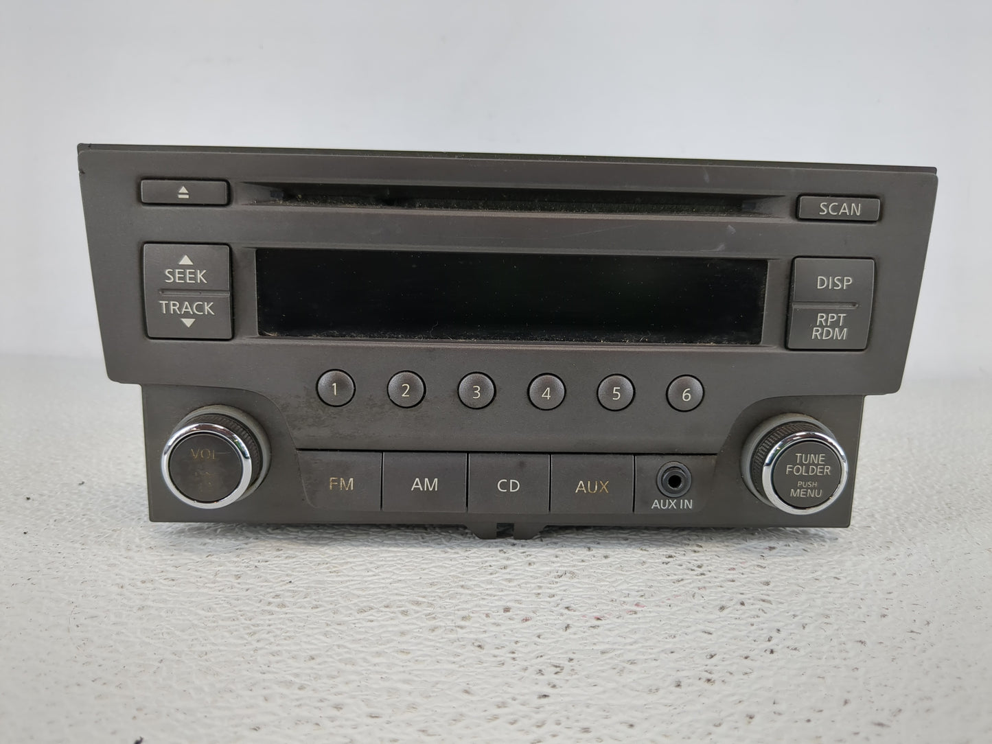 2013-2014 Nissan Sentra Radio AM FM Cd Player Receiver Replacement P/N:28185 3RA2A Fits Fits 2013 2014 OEM Used Auto Parts -