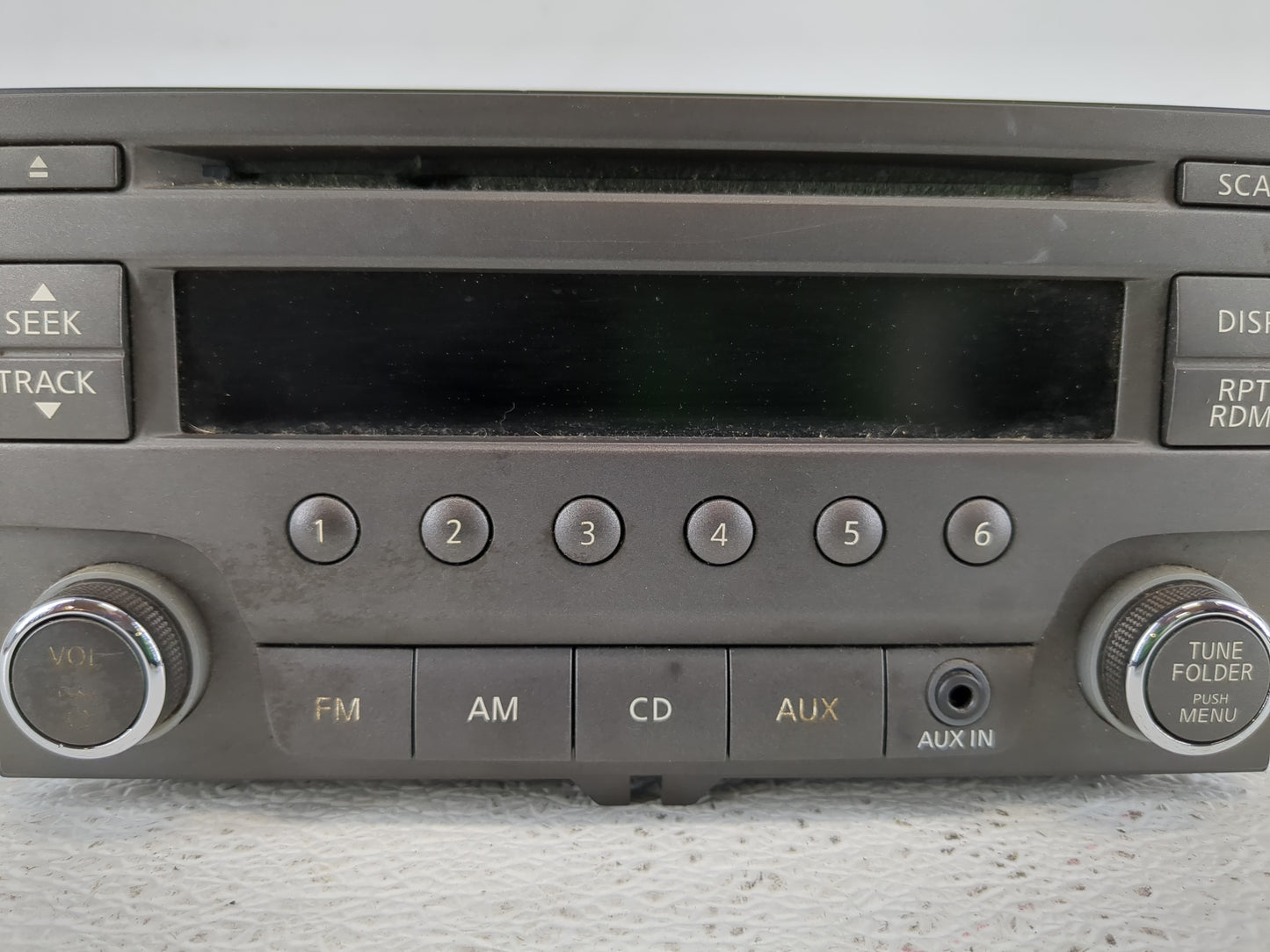 2013-2014 Nissan Sentra Radio AM FM Cd Player Receiver Replacement P/N:28185 3RA2A Fits Fits 2013 2014 OEM Used Auto Parts -