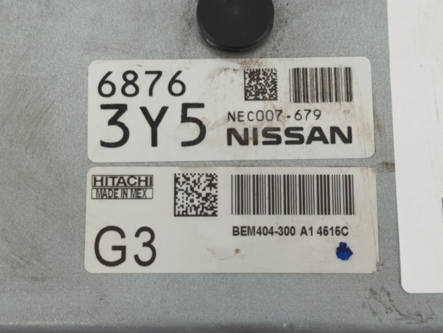 2013-2015 Nissan Sentra PCM Engine Control Computer ECU ECM PCU OEM P/N:BEM400-300 A1 Fits Fits 2013 2014 2015 OEM Used Auto