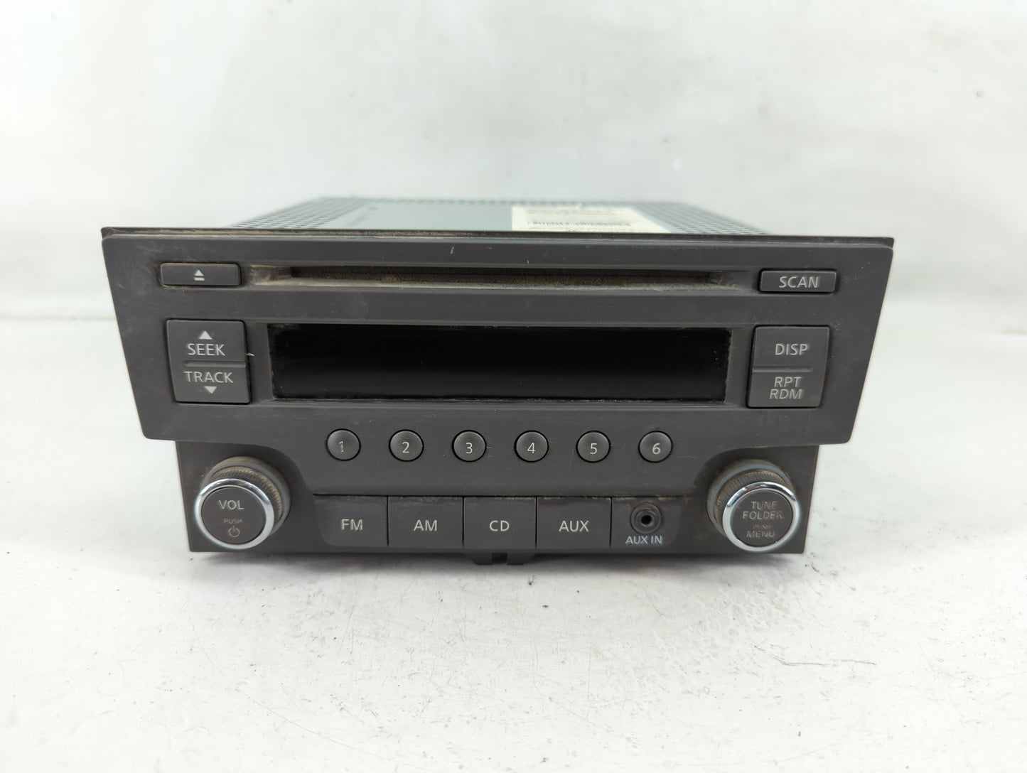 2013-2014 Nissan Sentra Radio AM FM Cd Player Receiver Replacement Fits Fits 2013 2014 OEM Used Auto Parts - Oemusedautopart