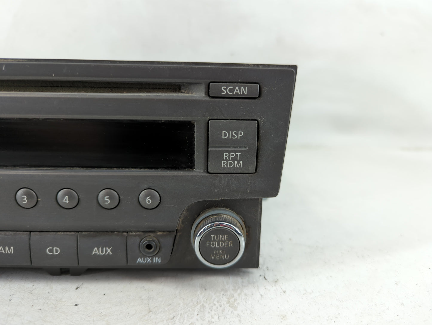 2013-2014 Nissan Sentra Radio AM FM Cd Player Receiver Replacement Fits Fits 2013 2014 OEM Used Auto Parts - Oemusedautopart