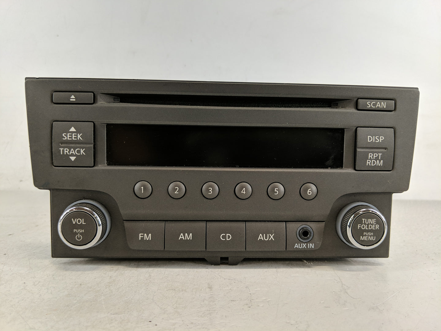 2013-2014 Nissan Sentra Radio AM FM Cd Player Receiver Replacement P/N:28185 3RA2A Fits Fits 2013 2014 OEM Used Auto Parts -