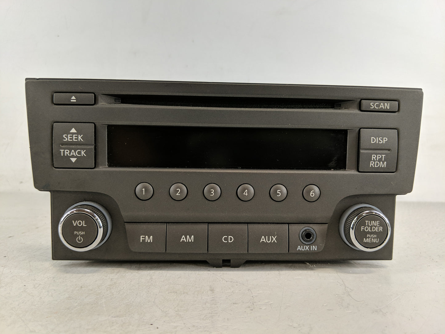 2013-2014 Nissan Sentra Radio AM FM Cd Player Receiver Replacement P/N:28185 3RA2A Fits Fits 2013 2014 OEM Used Auto Parts -