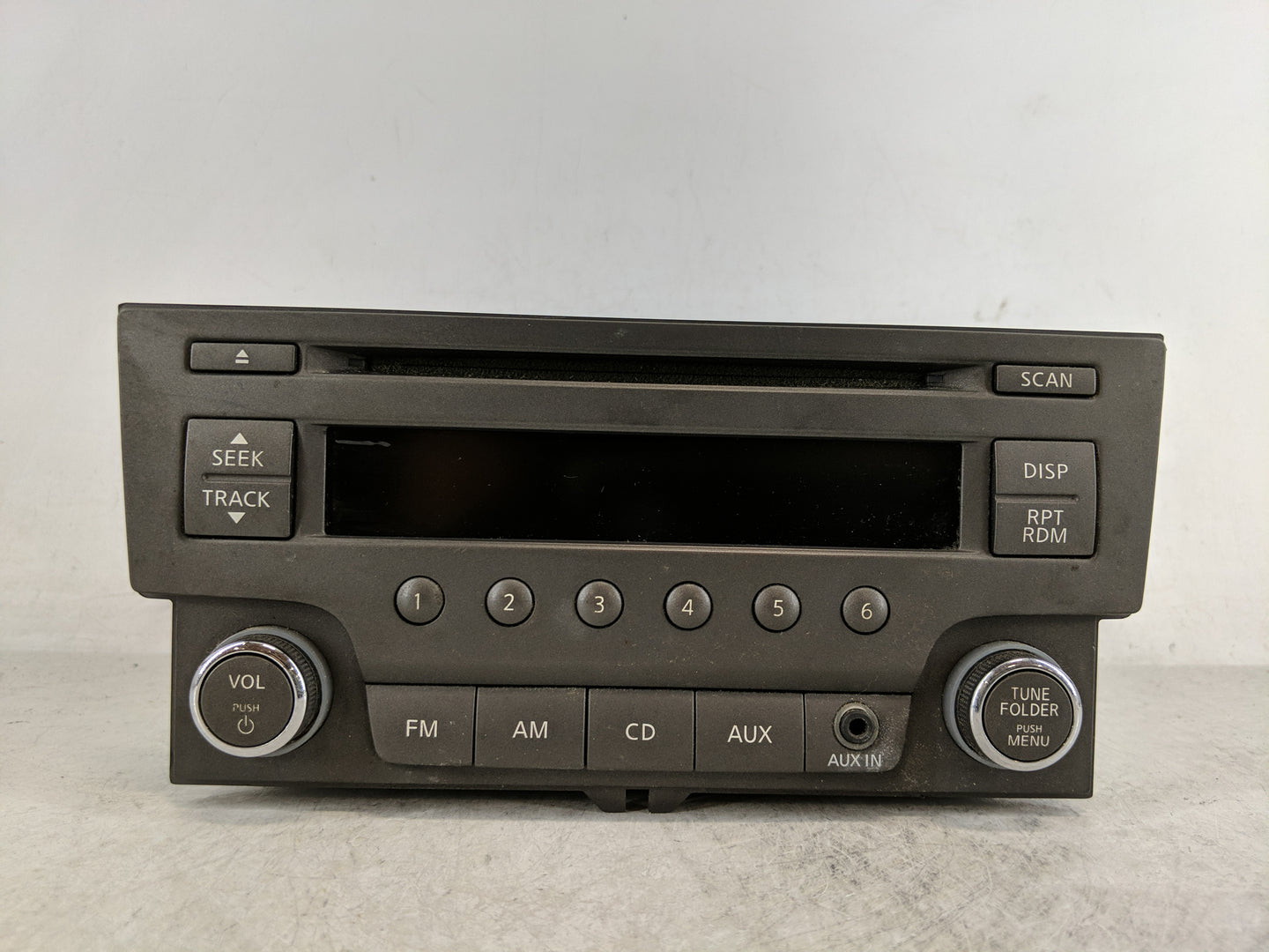 2013-2014 Nissan Sentra Radio AM FM Cd Player Receiver Replacement P/N:28185 3RA2A Fits Fits 2013 2014 OEM Used Auto Parts -